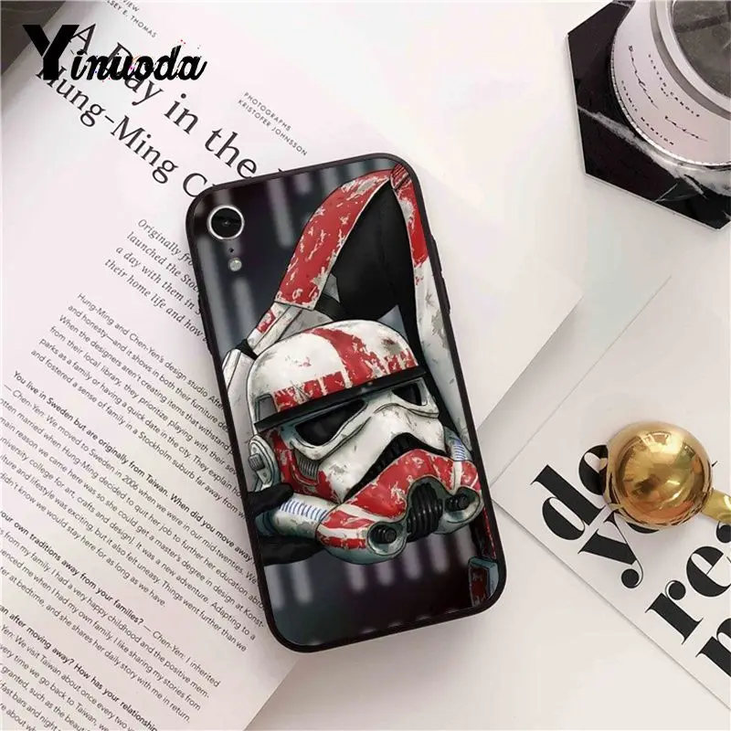 A12 Yinuoda Star wars детский Coque Shell чехол для iPhone X XS MAX 6 6 S 7 7 plus 8 8 Plus 5 5S XR Coque Shell Fundas Capa - Цвет: A12