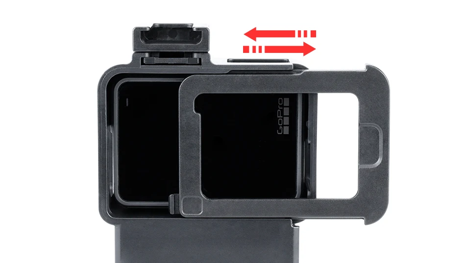 Защитная рамка для камеры Gopro Cage Hero 7 6 5 с фильтром, аксессуары для экшн-камеры с горячим башмаком для светящийся микрофон