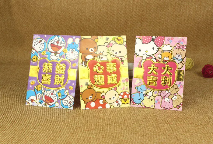 Китайский новый год Свадьба День Рождения мультфильм Мелодия Дораэмон Медведь