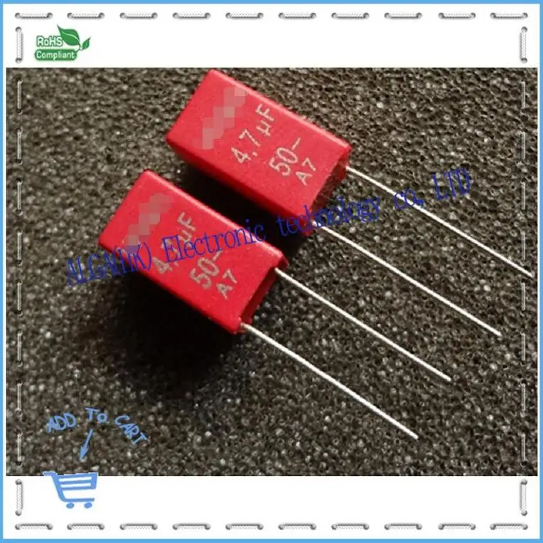 Импортная мембрана wei ma MKS2 4 7 мкФ 4u7 p5 475 50 В точность: 20%|p p|c c |