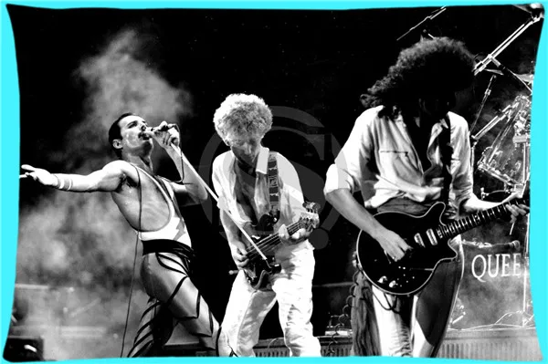 Фредди Меркури queen на молнии Подушка крышка 20x30 дюймов подарок на день рождения для детей Lover