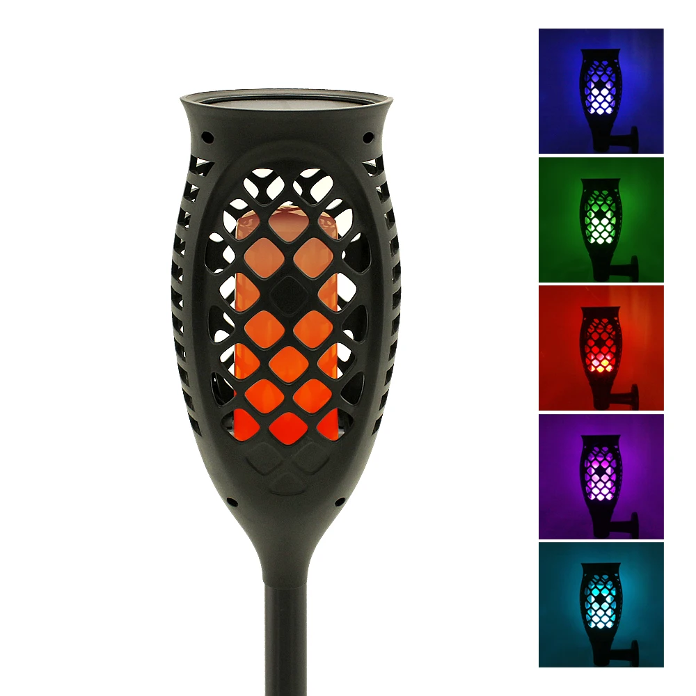 

Светодиодная RGB лампа на солнечной батарее, 3 режима, 7 цветов, автоматическое переключение, водонепроницаемый уличный праздвечерние чный фо...