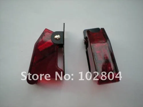 Transparent Blue Or Red Safety Flip Cover for Toggle Switch 20 pcs per Lot | Обустройство дома
