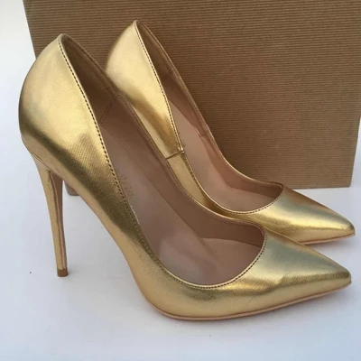 Brand Shoes Woman High Heels Ladies Shoes 12CM Heels Pumps Women Shoes High Heels Sexy Black Beige Wedding Shoes Stiletto - Цвет: as pic