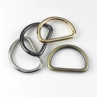 50pcs 1 12 38mm metal d ring buckle for webbing backpack leather craft bag strap purse pet collar parts accessorie