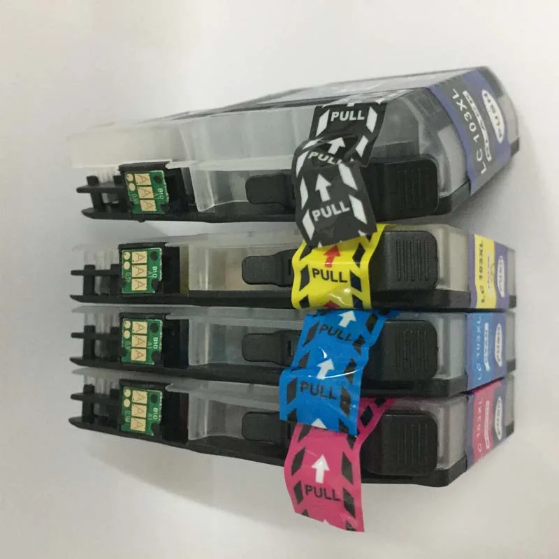 Einkshop 4 шт. LC103 LC105 LC107 для принтера Brother Ink cartridgeMFC-J4510DW MFC-J4610DW MFC-J4310DW MFC-J4410DW |