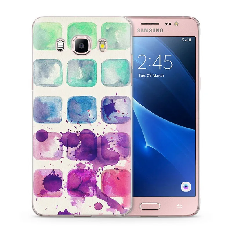 Чехол для Funda Samsung Galaxy J5 2016 чехол J510 J510F TPU цветной мягкий с изображением Микки и