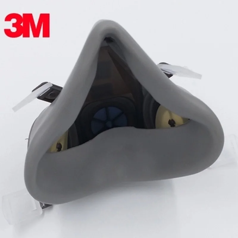 3M, 6200, противогаз, 11 в 1, промышленная краска, респиратор, анти-органический газ, с фильтром 6001CN 2091CN, хлопок, защита от пыли