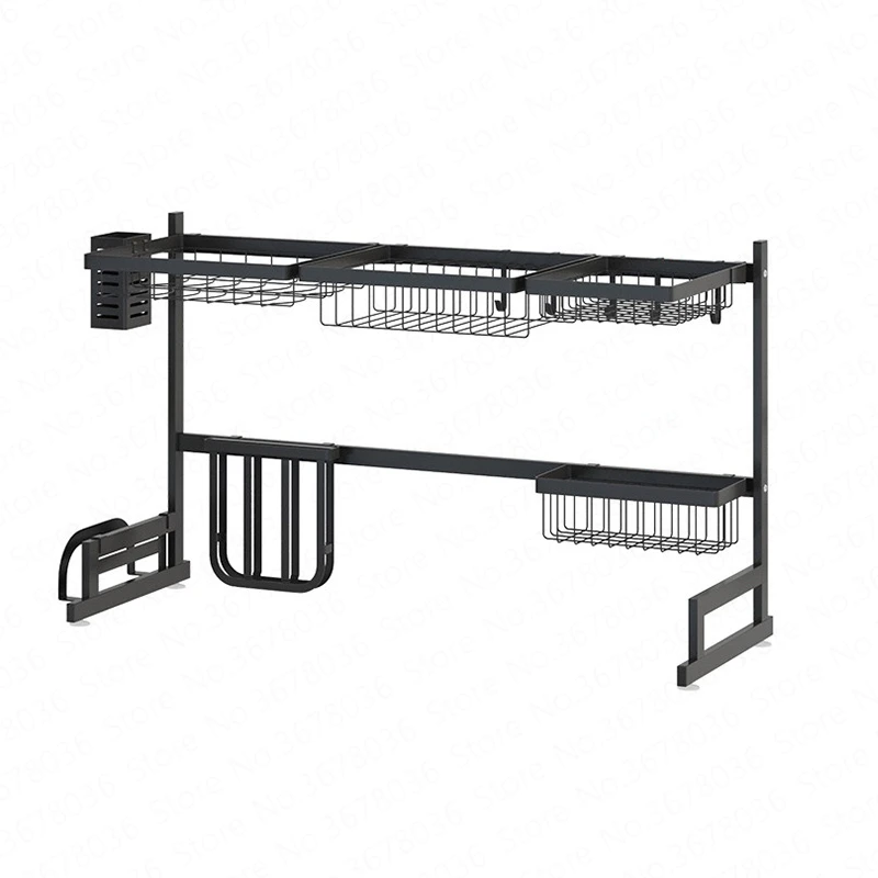 Устойчивая кухонная стойка из нержавеющей стали для раковины сушилка посуды