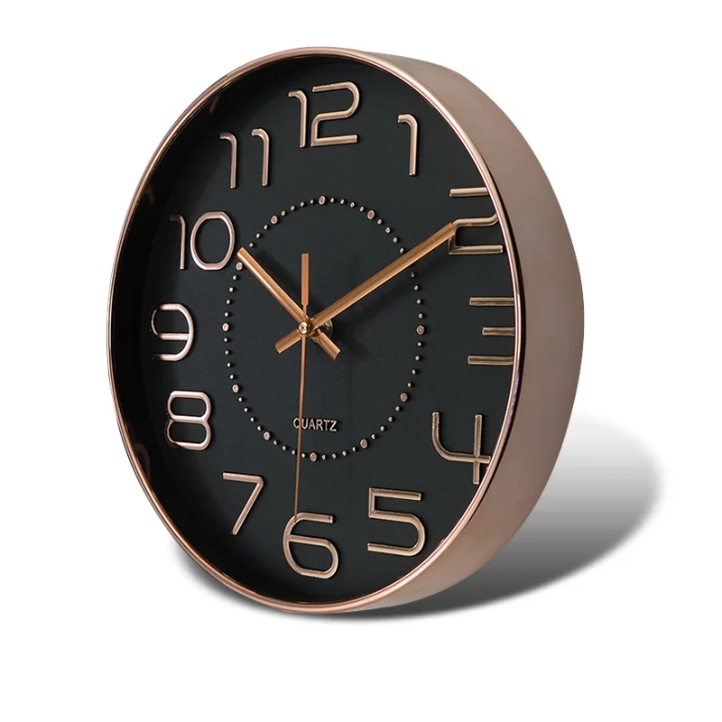 10 дюймов бесшумные оригинальные настенные часы современные лаконичные Модные