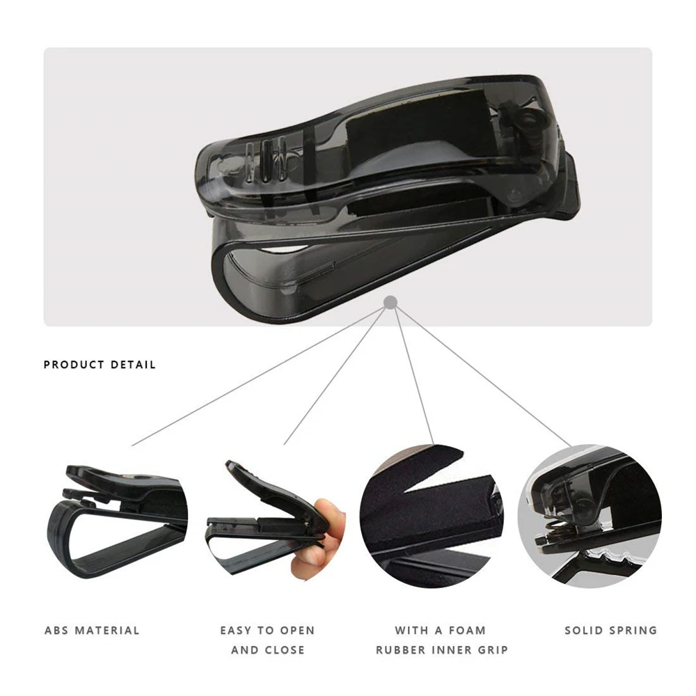 1 шт. классические автомобильный держатель очки клип для солнцезащитный козырек