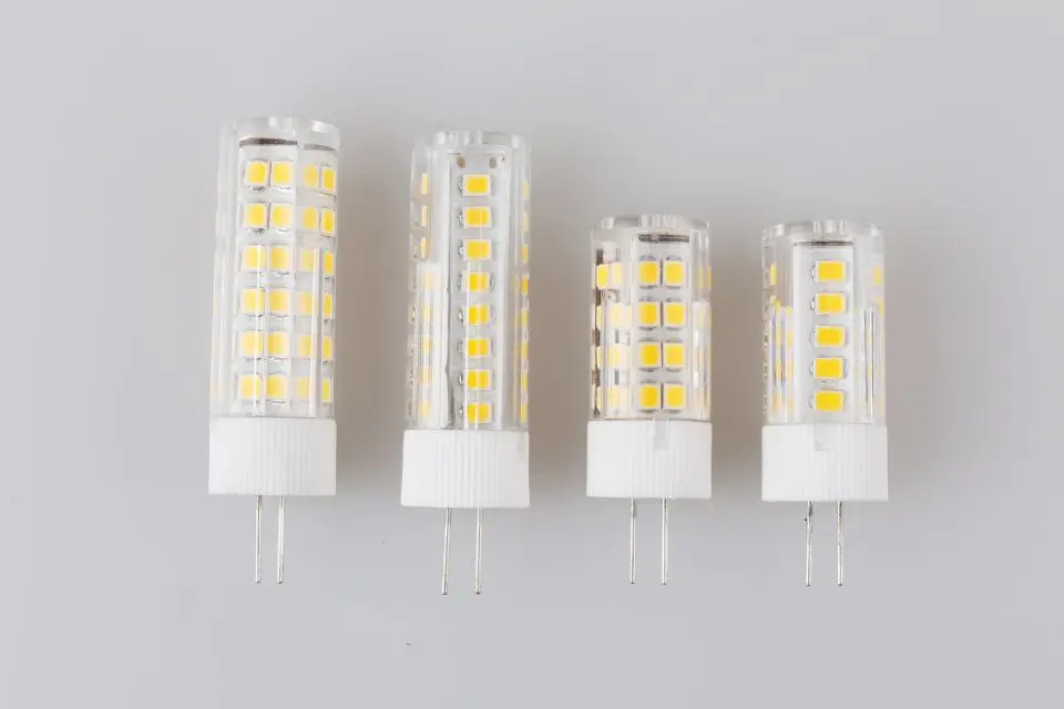 LARZI G9 светодиодный светильник G4 светильник 3W 4W 5W 7W СИД SMD 2835 E14 220V 230V 240V Керамика светодиодный светильник лампы заменить галогенные G9 для люстры
