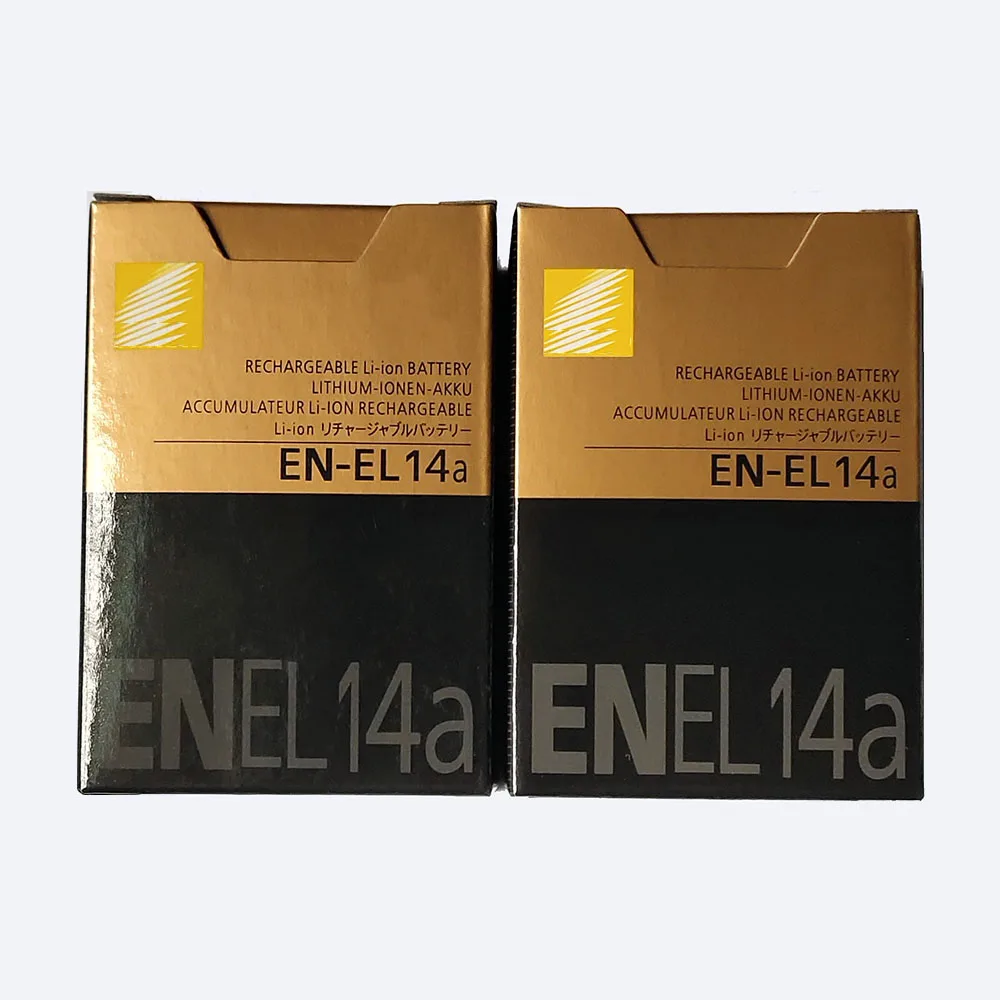 2PCS/Lot EN-EL14a ENEL14a EN EL14a Battery For Nikon DF D5600 D5500 D5300 D5200 D5100 D3400 D3300 D3200 D3100 P7100 P7700 P7800 |