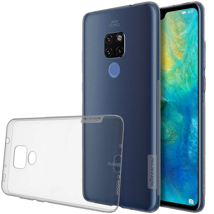 Оригинальный чехол для Huawei mate 20 pro NILLKIN Nature ультратонкий прозрачный силиконовый