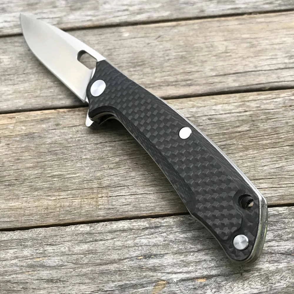 Складной нож LDT Cobra Bear D2 лезвие из углеродного волокна ручка охотничьи ножи