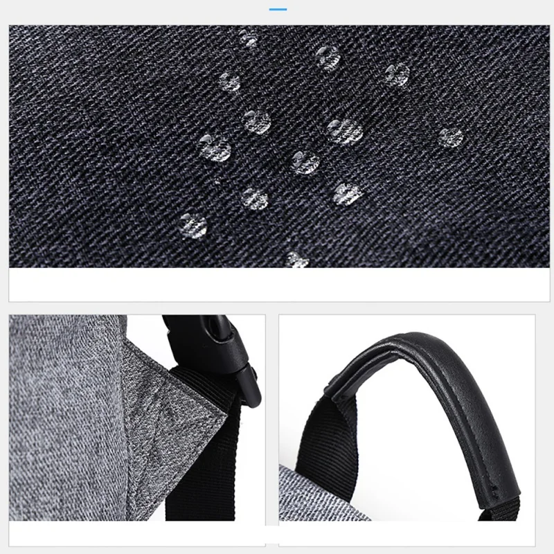 2017 Мужской Водонепроницаемый Противоугонный Большой Вместительный рюкзак для