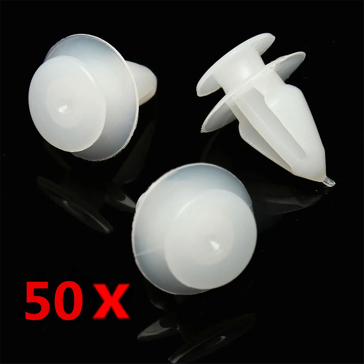 

50pcs/lot Plastic Interior Door Card Mounting Clips Trim Panel Cover For Vauxhall /Opel 90321122 2345957 FCP-0095