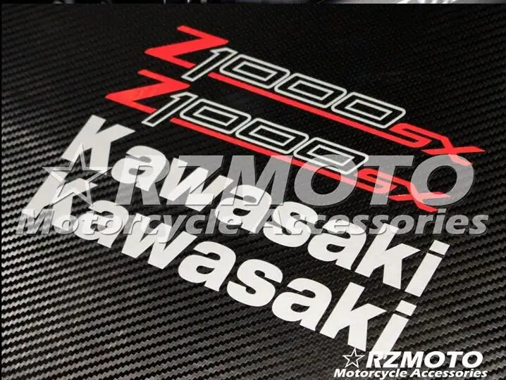 Наклейки на мотоцикл обтекатель логотип Z1000SX 2011- Ace kits № 00172