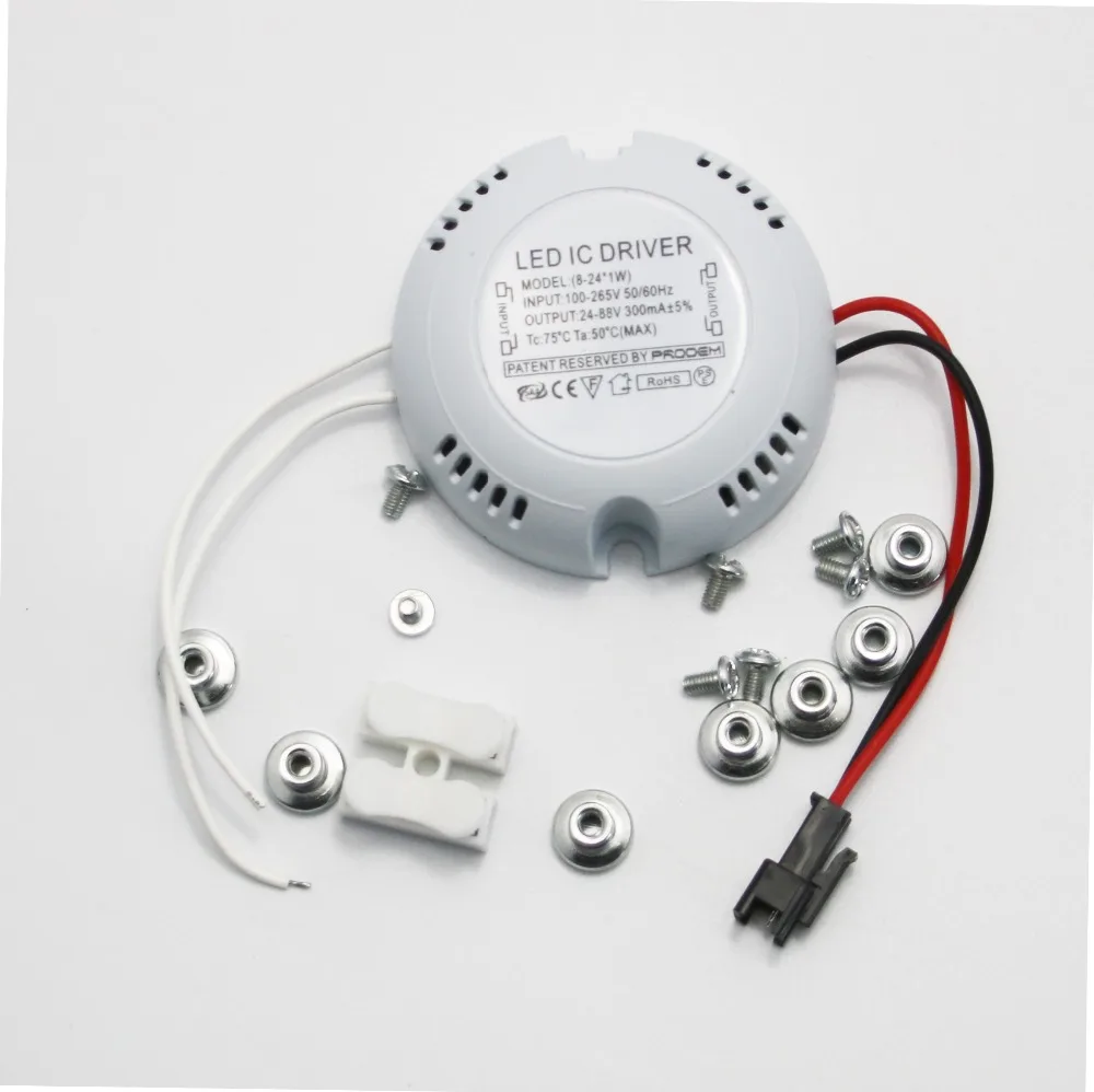 Прямая поставка 110 В 120 220 230 240 в круглая алюминиевая плата 1500lm15W магнитный