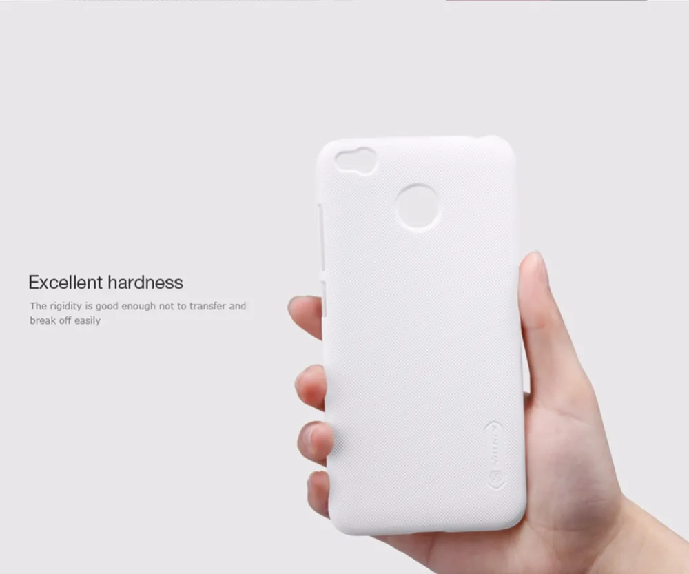 XiaoMi redmi 4X case Pro cover NILLKIN Super Frosted Shield hard matte back free screen protector for 4 X |
