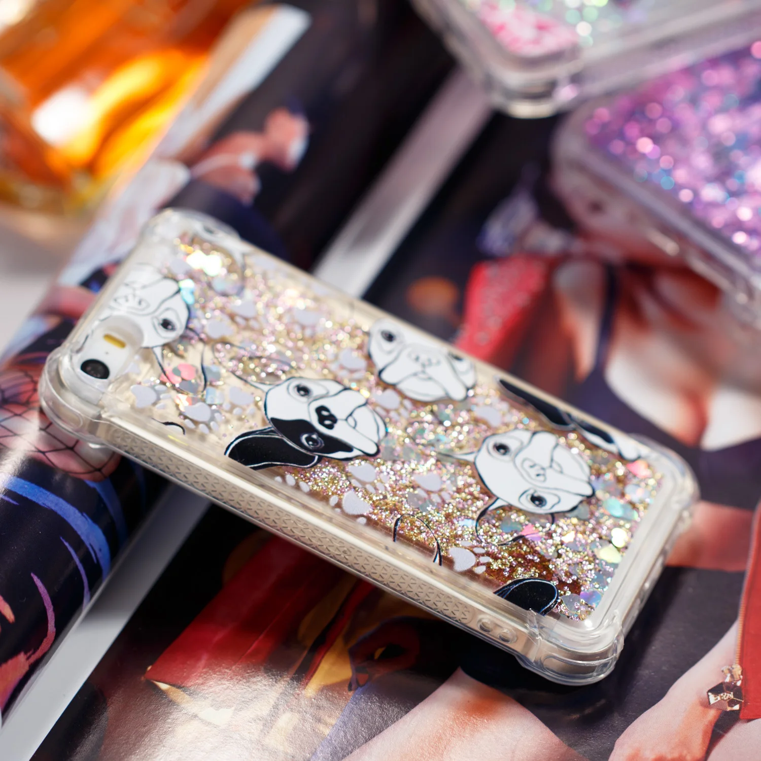 Роскошный блестящий жидкий песок зыбучий для iPhone 5 5S SE 6 6S 7 8 X Plus Чехол Мягкий