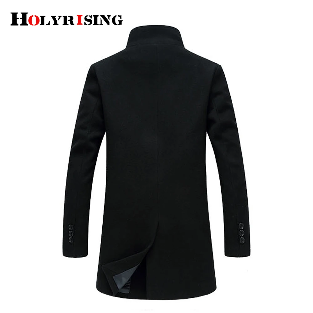 Holyrising шерстяное пальто для мужчин Классические Chaquetones Hombre плотное мужское
