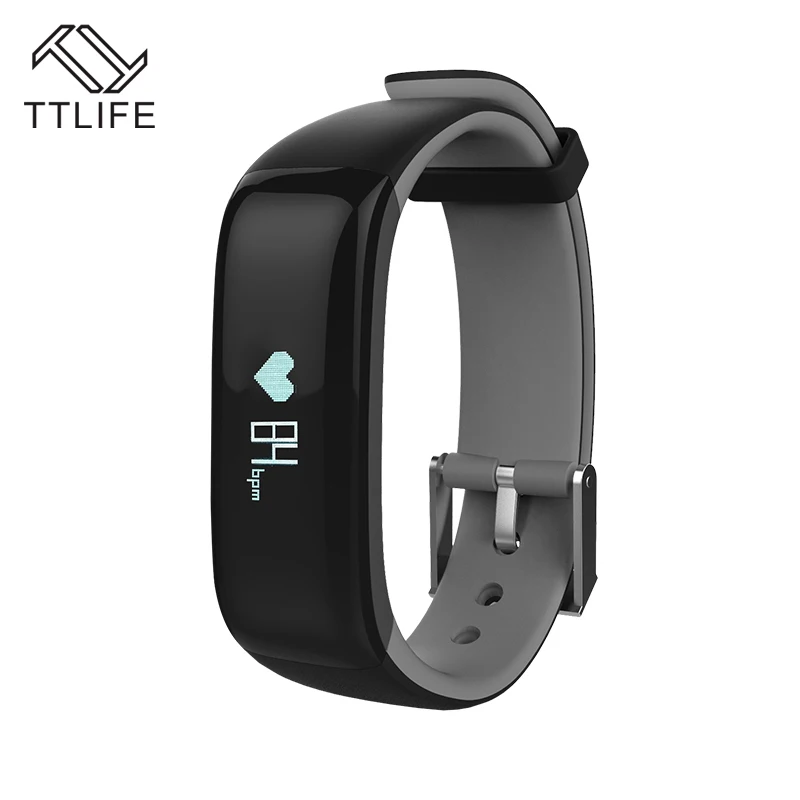 TTLIFE P1 Монитор Артериального Давления Сердечного ритма Смарт Браслет Bluetooth 4.0 IP67