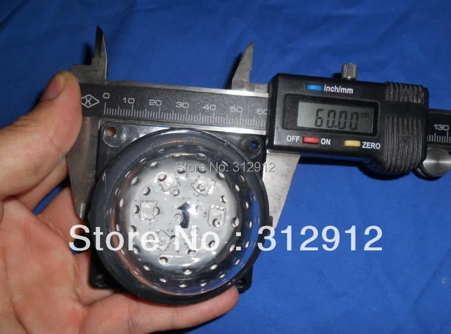 Полноцветный светодиодный пиксельный настенный светильник WS2811 6 шт. 12 в пост.