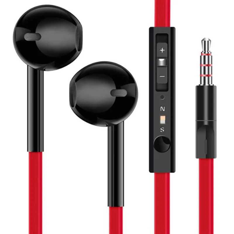 3 5 мм In ear С микрофоном провода наушники для андроида сотового телефона|Наушники и