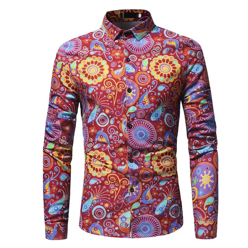 NIBESSER Clothing 2019 Autumn Fashion Shirts Male Cotton Slim Fit Turn-Down Dress Shirt Men Long Sleeve Patchwork 5XL | Мужская одежда