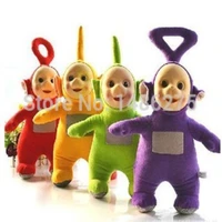 4pcsset 25cm free shipping toys hobbies stuffed dolls teletubbies vivid dolls high quality hot selling plush toys