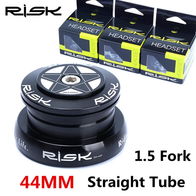 Риск 44 мм прямая трубка рулевая колонка горный велосипед внешний подшипник