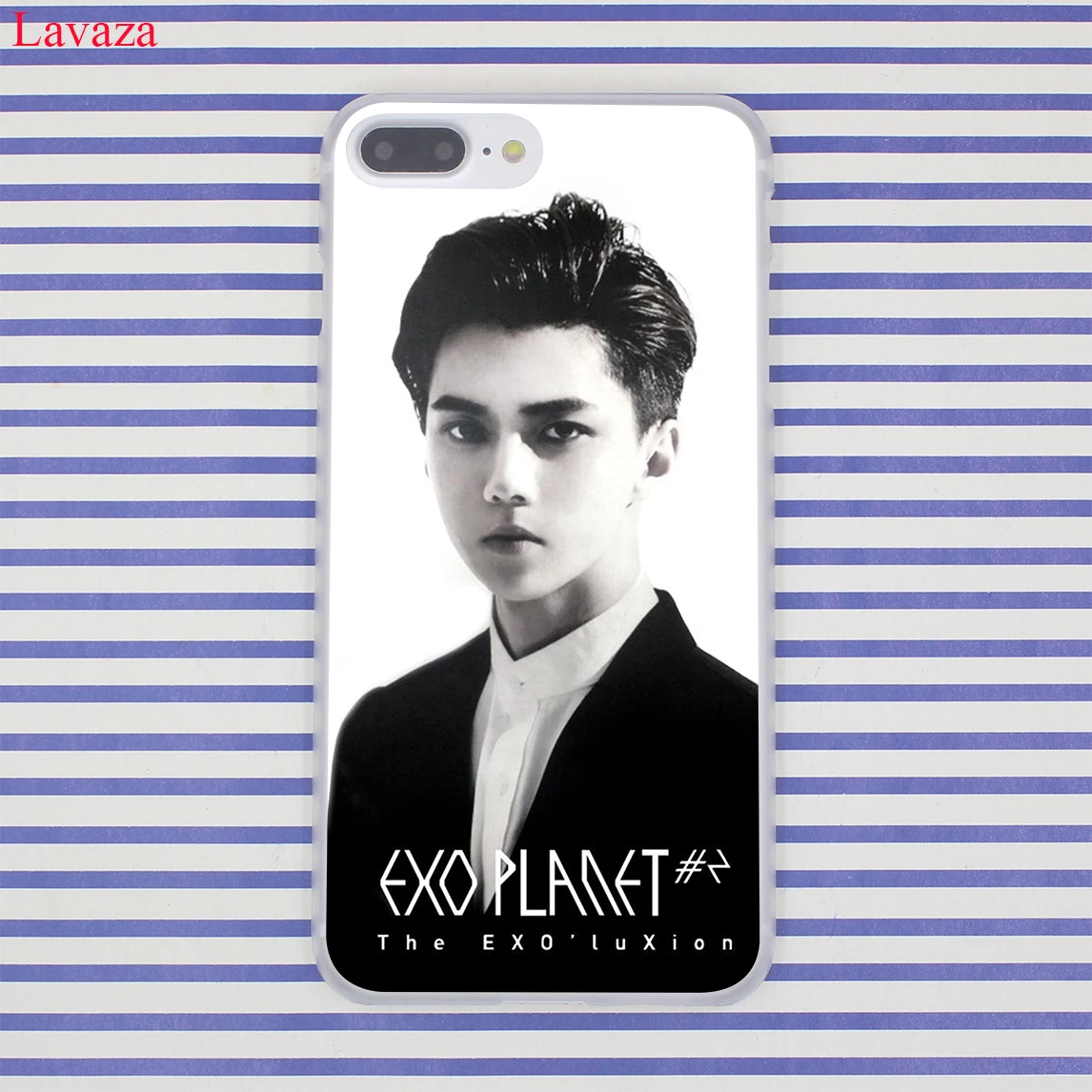 Жесткий чехол для телефона Lavaza Kpop exo Lucky one для iPhone XR XS X 11 Pro Max 10 7 8 6 6S 5 5S SE 4S 4 - Цвет: 12