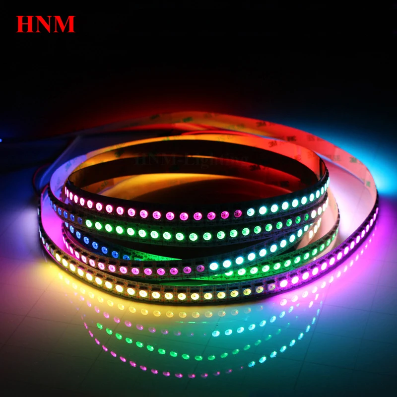 5V 30/60/72/144 светодиодный s/m пикселей RGB WS2813 полосы светильник 5050 SMD Рождество ТВ
