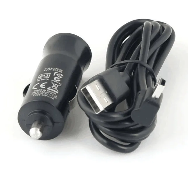 Запасное автомобильное зарядное устройство и мини USB-кабель для Tomtom TomTom GO LIVE 540 740
