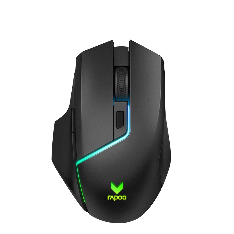 RAPOO V320 Проводная/Беспроводная игровая мышь USB Настольный ПК для e sport геймерский
