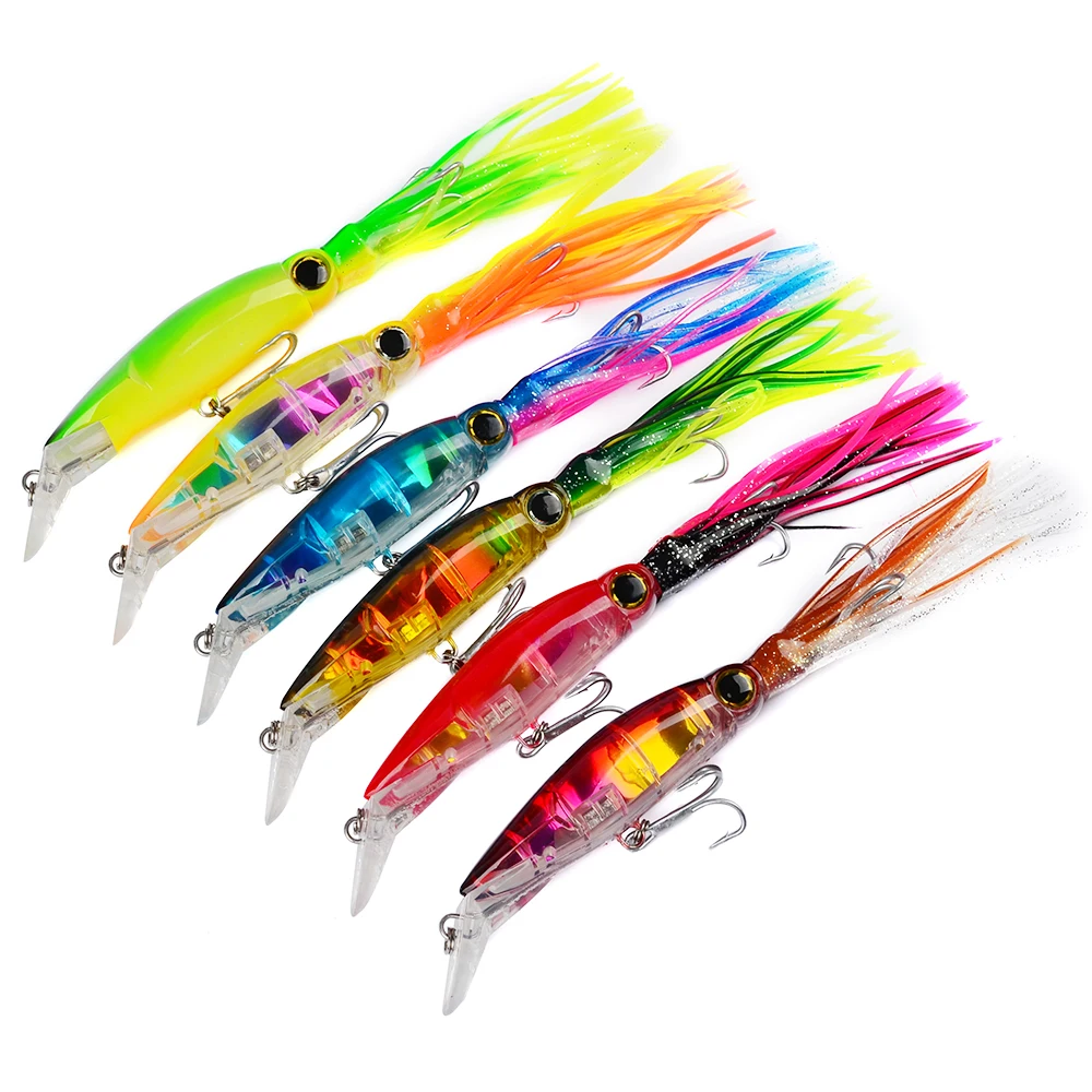 1 шт. рыболовная приманка 14 см 40 г|baits tackle|squid skirtslure bait |