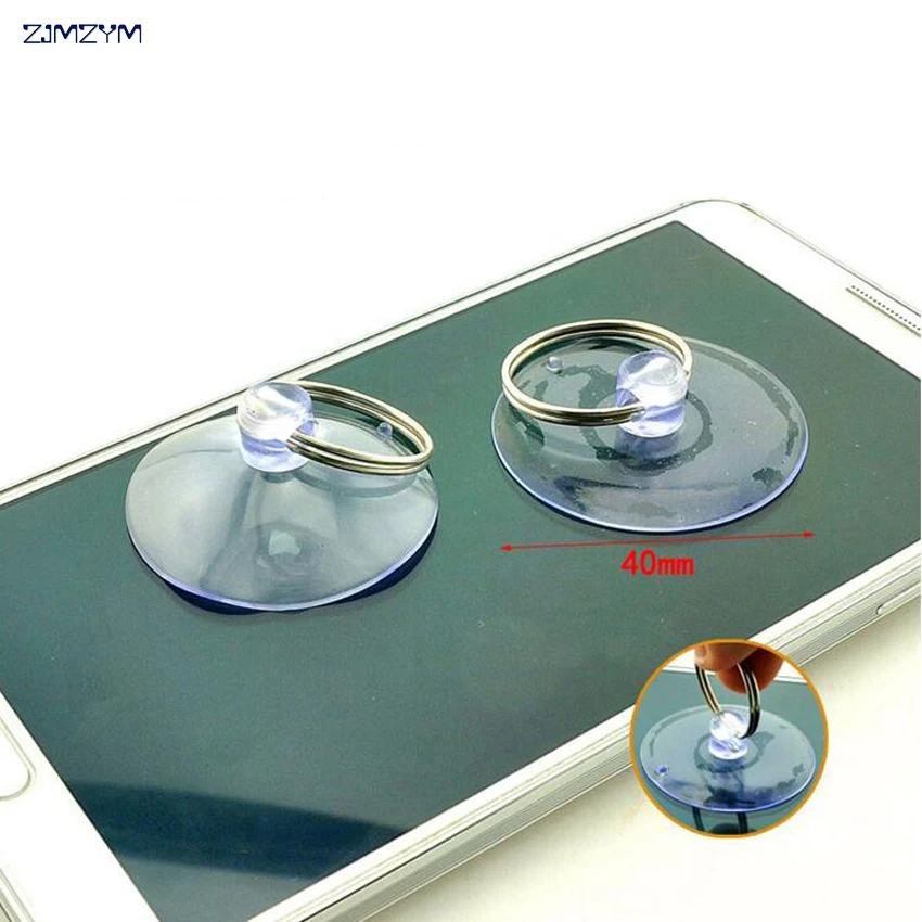 

30PC/set hot Sale Special Suction Machine 40mm Cupboard Sucker Screen Device LCD repairing tool For Mobile Phone
