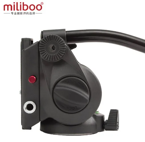 Miliboo MYT801 75 мм размер чаши база плоская жидкая шаровая Головка для камеры штатив и