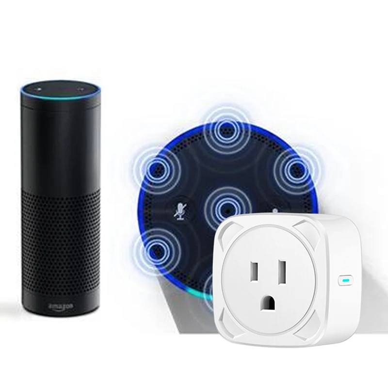 Wifi умная розетка монитор питания голосовое дистанционное управление домашняя