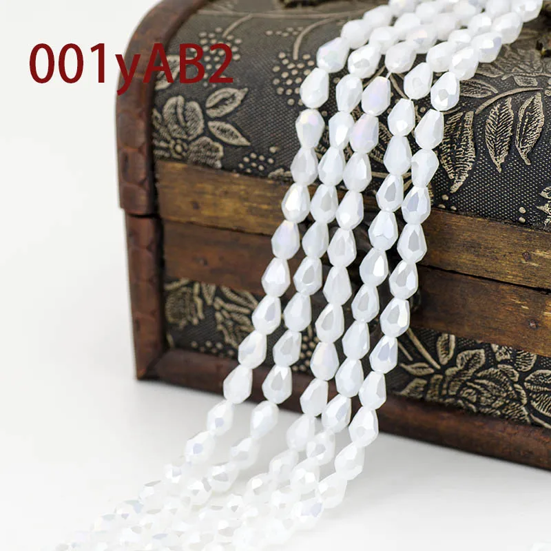 68 шт. китайские высококачественные граненые стеклянные кварцевые бусины класса