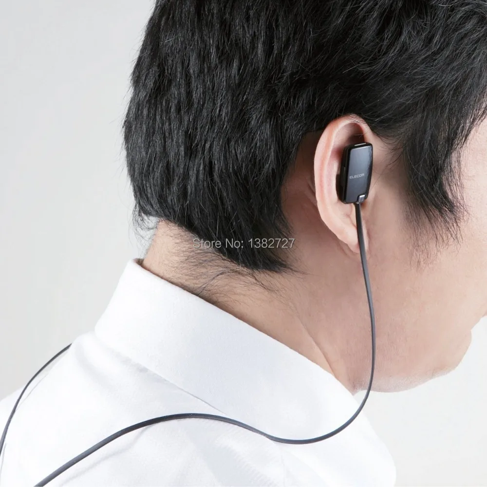 Elecom Bluetooth earphones - 4.0 (aptX) + NFC compatible LBT-HP05NAV | Электроника