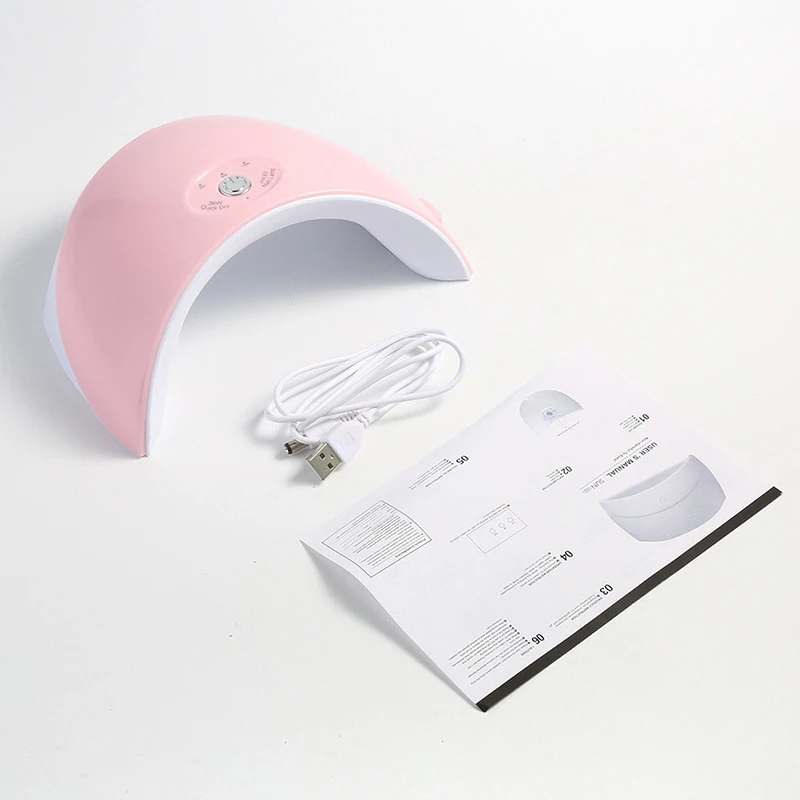 USB Connector 36W UV LED Nail lamp 12 dryer for All Gels with 30s/60s/90s Timer Perfect Thumb Drying Solution | Красота и здоровье