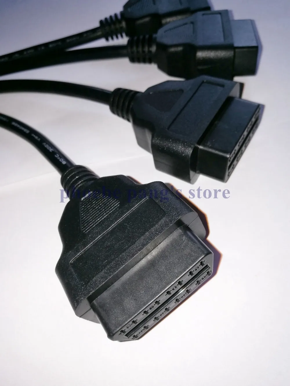 OBDII OBD 2 OBD-II OBD2 от 1 м до 4F 90 градусов прямой угол 16 Pin удлинитель папа 4 Женский