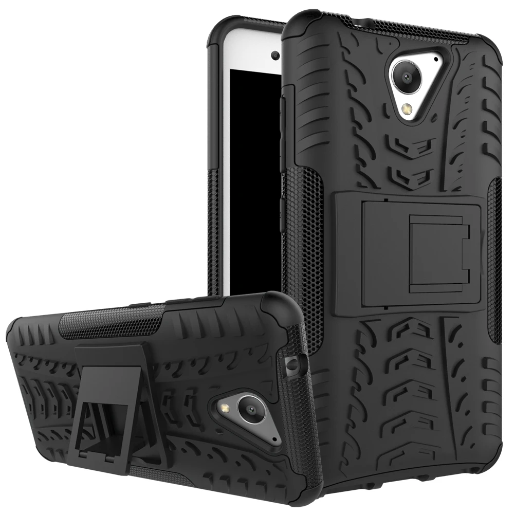 Чехол для ZTE A510 BA510 5 0 дюйма двойной армированный чехол из ТПУ и ПК с подставкой