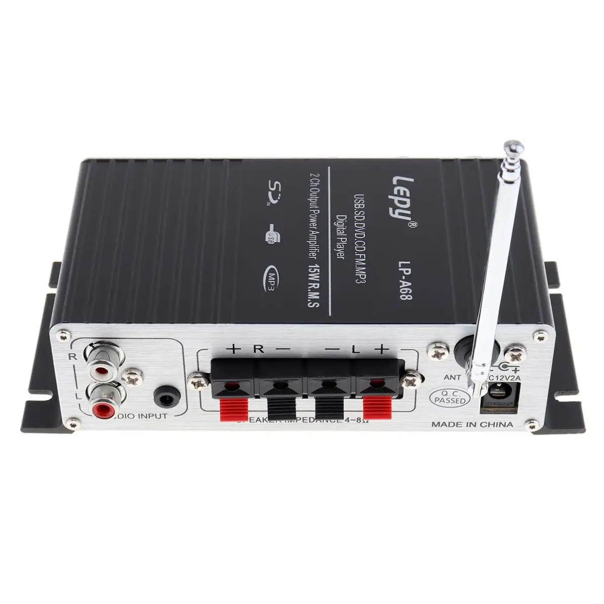 LEPY LP A68 15Wx2 2CH автомобильный усилитель Цифровой walkie talkie автомобильное Hi Fi Авто