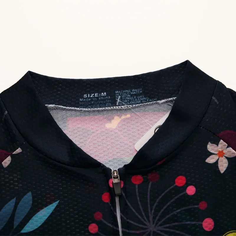 Weimostar flower Cycling Jersey Women Top Summer mtb Bike Bicycle Shirt Breathable Clothing Maillot Ropa Ciclismo | Спорт и