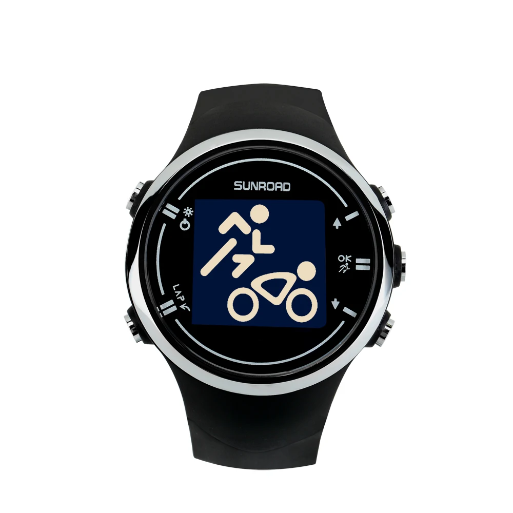 SUNROAD gps Relogio Masculino спортивные цифровые часы для мужчин и женщин водостойкие