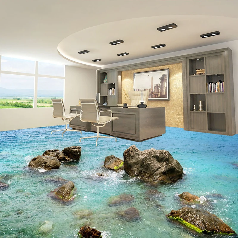 Настенные обои любых размеров на заказ ПВХ водонепроницаемые Нескользящие