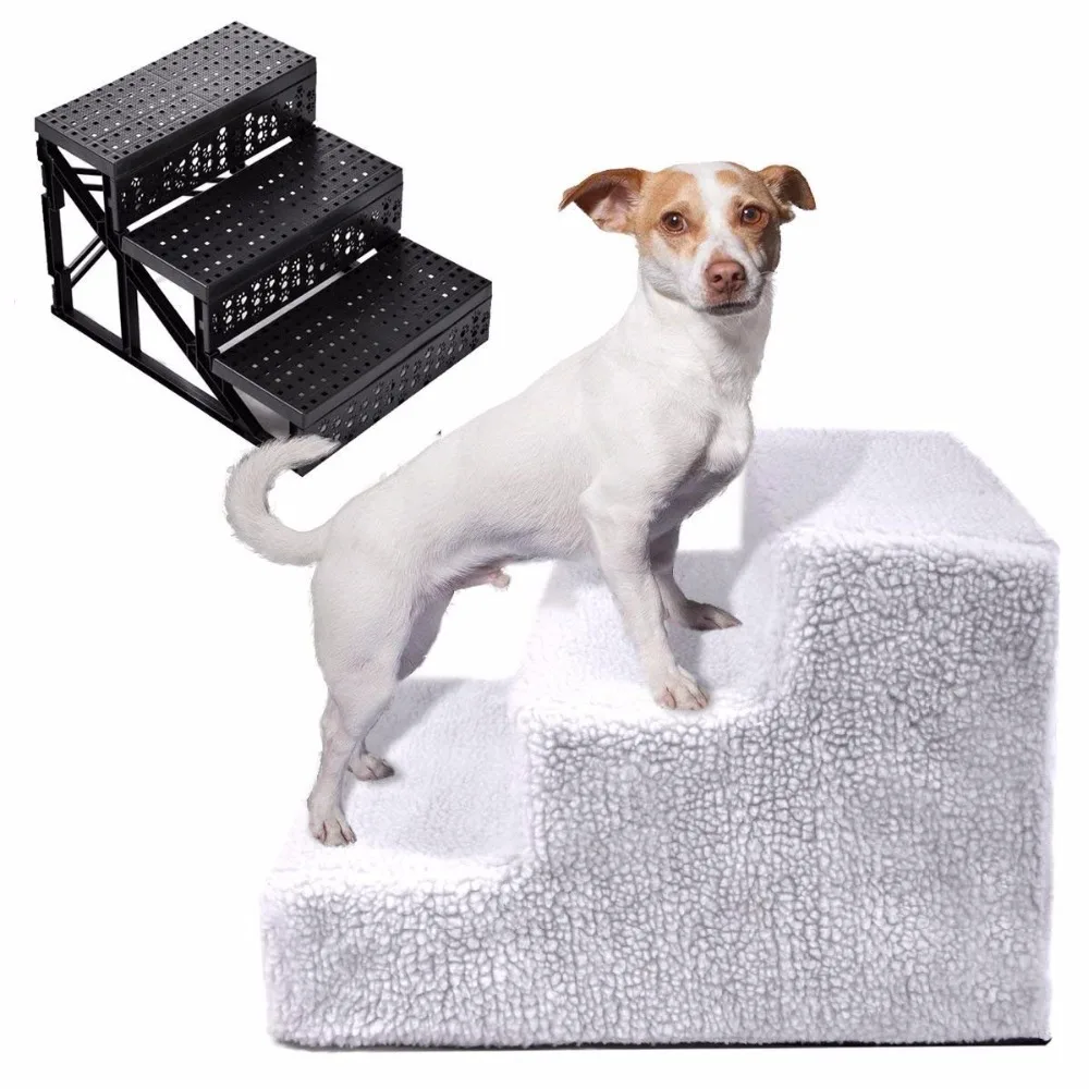 Gomaomi Pet 3 лестница ступеньки для маленьких собак кошек домашняя портативная до 20